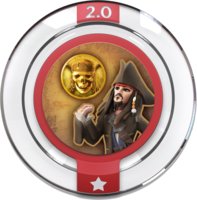 Cursed Pirate Gold (Disney Infinity 2.0) Pre-Owned: Power Disc Only