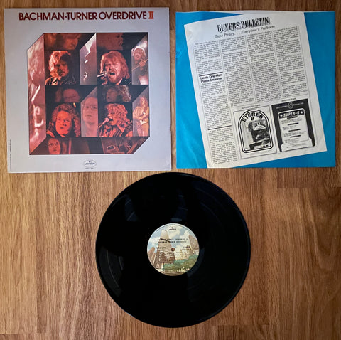 Bachman-Turner Overdrive "Bachman-Turner Overdrive II" / SRM-1-696 Stereo / 1973 Mercury/Phonogram, Inc. / USA / (Vinyl) Pre-Owned