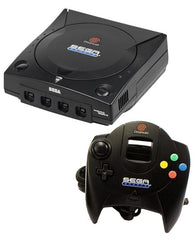 Black Sports Edition System w/ Official Black Sports Edition Controller (Sega Dreamcast) Pre-Owned