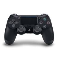 DualShock 4 Wireless Controller - Jet Black (Official Sony Brand) (Playstation 4) Pre-owned