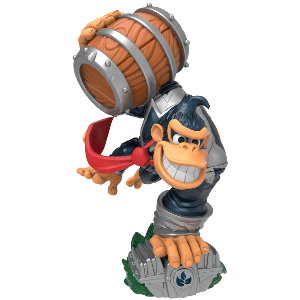 DARK TURBO CHARGE DONKEY KONG (Variant / SuperCharger) Life (Skylanders SuperChargers) Pre-Owned: Figure Only