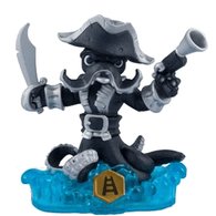DARK WASH BUCKLER (Variant / SWAP-able) Water (Skylanders Swap Force) Pre-Owned: Figure Only