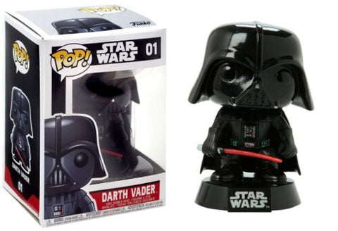 Star Wars #143: Rogue One - Darth Vader (Funko POP! Bobble-Head) Figure and Box w/ Protector