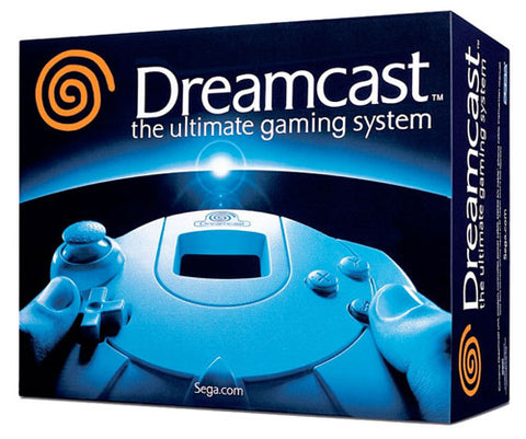 System - White (Sega Dreamcast) Pre-Owned w/ Controller, AV Cable, Power & Phone Cord, Manual, Inserts, and Box