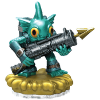 GILL GRUNT (Eon's Elite) Water (Skylanders) Pre-Owned: Figure Only