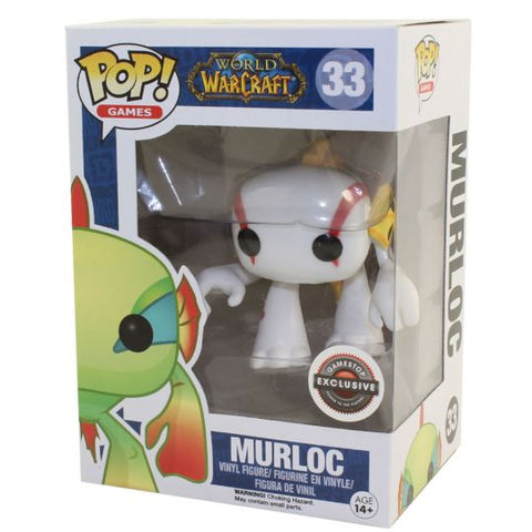 POP! Games #33: World of WarCraft - Murloc (GameStop Power to the Player Exclusive) (Funko POP!) Figure and Box w/ Protector
