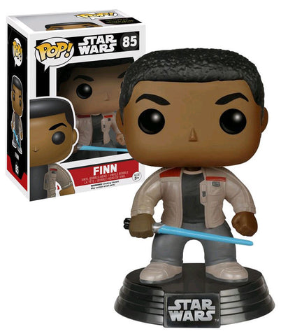 POP! Star Wars #85: The Force Awakens - Finn (Barnes & Noble Booksellers Exclusive) (Funko POP! Bobble-Head) Figure and Box w/ Protector