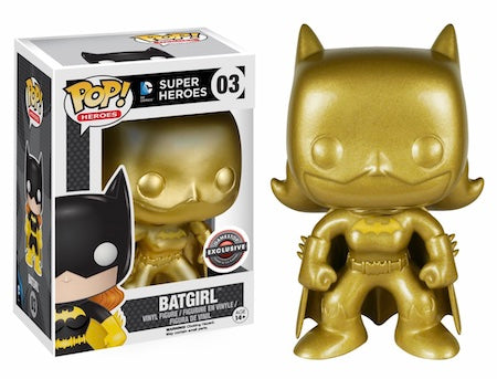 POP! Heroes #03: DC Comics Super Heroes - Batgirl (GameStop Power To The Player Exclusive) (Funko POP!) Figure and Box w/ Protector