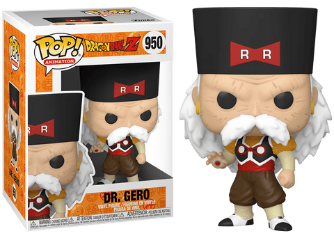 POP! Animation #950: Dragon Ball Z - Dr. Gero (Funko POP!) Figure and Box w/ Protector