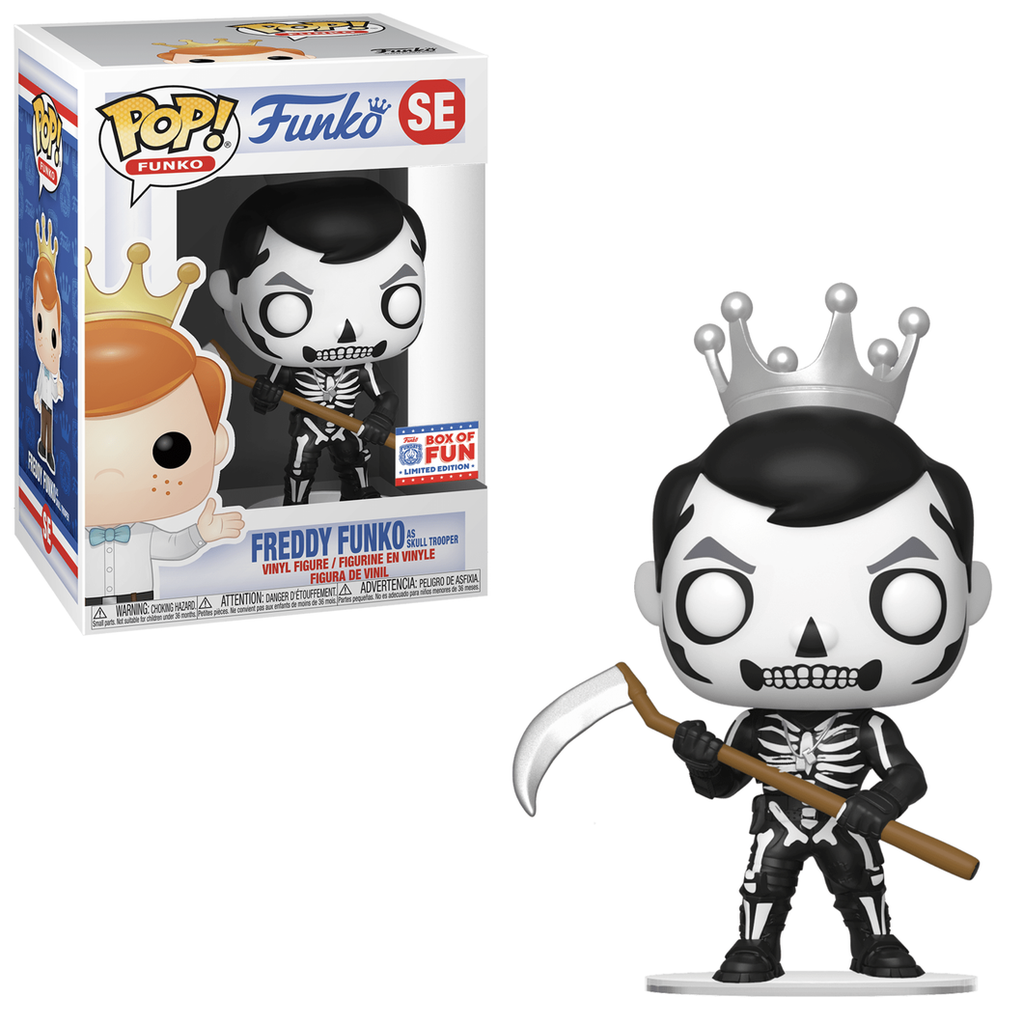 Funko POP FUNKO SE Freddy Funko as Skull Trooper Fornite 2021