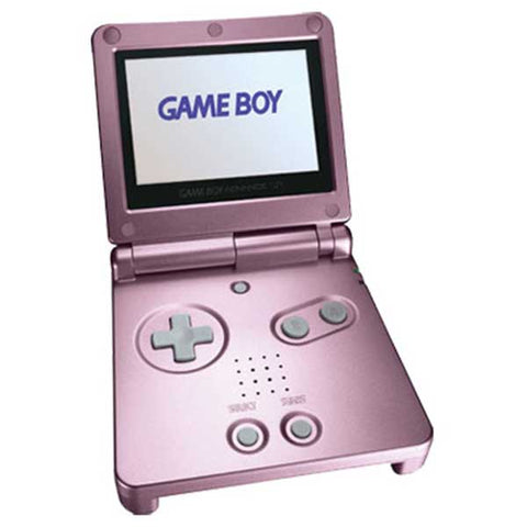System - Pearl Pink AGS-101 (Nintendo Game Boy Advance SP) Pre-Owned