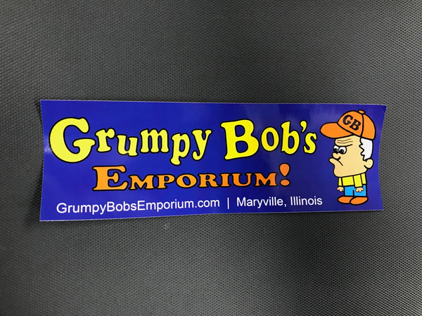 Grumpy Bob's Bumper Sticker - NEW