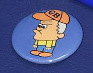 Grumpy Bob Button (pinback) NEW