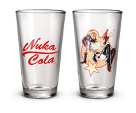 Fallout - 16 oz Pint Glasses - Set of 2 (Official Bethesda Product) NEW