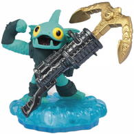 ANCHORS AWAY GILL GRUNT (Series 3) Water (Skylanders Swap Force) Pre-Owned: Figure Only