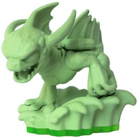 GLOW-IN-THE-DARK ZAP (Series 1) Water (Skylanders Spyro's Adventure) Pre-Owned: Figure Only
