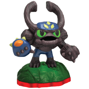 GNARLY BARKLEY (Variant / Mini) Life (Skylanders Trap Team) Pre-Owned: Figure Only