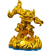 GOLD FIRE KRAKEN (Variant / SWAP-able) Fire (Skylanders Swap Force) Pre-Owned: Figure Only