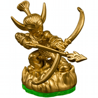 GOLD FLAMESLINGER (Series 1) Fire (Skylanders Spyro's Adventure) Pre-Owned: Figure Only