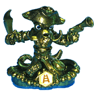 GOLD WASH BUCKLER (Variant / SWAP-able) Water (Skylanders Swap Force) Pre-Owned: Figure Only