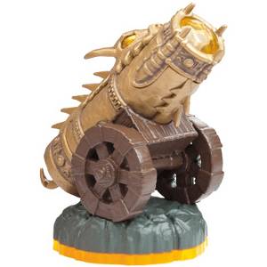 GOLDEN DRAGONFIRE CANNON (Variant) Magic Item (Skylanders Giants) Pre-Owned: Figure Only