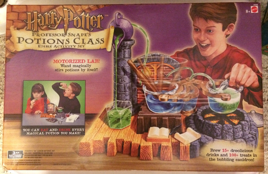 Harry Potter Professor Snapes Potions Class Edible Activity Set (Pre-Owned) Missing Potion Packets/All Other Contents Incluided