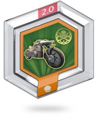 Hydra Motorcycle (Disney Infinity 2.0) Pre-Owned: Power Disc Only