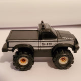 Mini Stomper - Black Chevrolet S-10 4WD Pickup Truck -  Schaper (Not Battery Powered) (Pre-Owned)