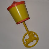 Raggedy Andy - Bobbs Merril 1974 Yellow Baby Rattle (Pre-Owned)