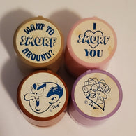 Stamp A Smurf - Self Inking Stamps (Set of 4) - Wallace and Berrie PEYO (Pre-Owned)