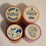 Stamp A Smurf - Self Inking Stamps (Set of 4) - Wallace and Berrie PEYO (Pre-Owned)