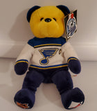 Team Ice Bears 2000 - St Louis Blues Hockey - Chris Pronger #44 Bean Bear (NEW)