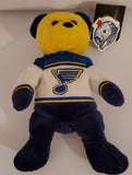 Team Ice Bears 2000 - St Louis Blues Hockey - Keith Tkachuk #7 Bean Bear (NEW)