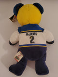 Team Ice Bears 2000 - St Louis Blues Hockey - Al Macinnis #2 Bean Bear (NEW)