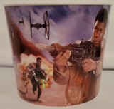 Star Wars The Force Awakens - Plastic Popcorn Bucket (Chewbacca & Finn) - Lucas Film Promo 2015 (Pre-Owned)