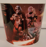 Star Wars The Force Awakens - Plastic Popcorn Bucket (Rey & Kylo) - Lucas Film Promo 2015 (Pre-Owned)