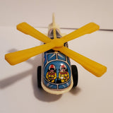 Tin Litho Police Helicopter - Made in Japan - 1960s (Pre-Owned)