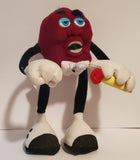 Applause 1988 - California Raisins - Set of 3 Posable Plush Figures (Pre-Owned)