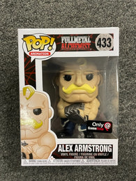 Funko POP! Animation #433: Fullmetal Alchemist - Alex Armstrong (GameStop Exclusive) (Funko POP!) Figure and Box w/ Protector