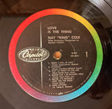 "Love Is The Thing" by Nat "King" Cole / 1957(?) / W-824 / High Fidelity / Capitol Records / USA / (Vinyl) Pre-Owned
