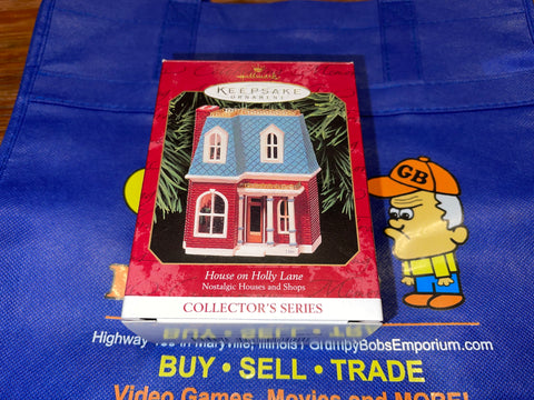 House on Holly Lane #16 (1999) Don Palmiter (Nostalgic House and Shops) (Collector's Series) (Hallmark Keepsake) Pre-Owned: Ornament and Box
