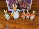 The Tale of Peter Rabbit - Beatrix Potter (1999) (Set of 3) (Easter Collection) (Hallmark Keepsake) Pre-Owned: Ornament and Box*