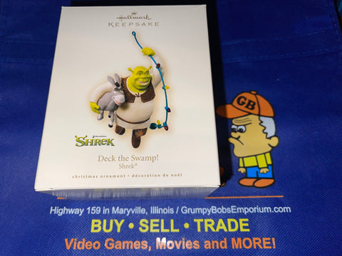 Shrek: Deck the Swamp (2007) Robert Chad (Hallmark Keepsake) Pre-Owned: Ornament and Box