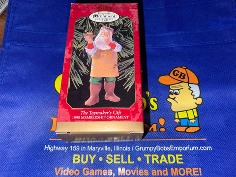 The Toymaker's Gift (1999) (Collector's Club) Robert Chad (Hallmark Keepsake) Pre-Owned: Ornament and Box