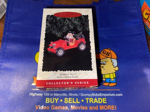 Santa's 4x4 #18 (1996) (Here Comes Santa Series) (Collector's Series) (Hallmark Keepsake) Pre-Owned: Ornament and Box