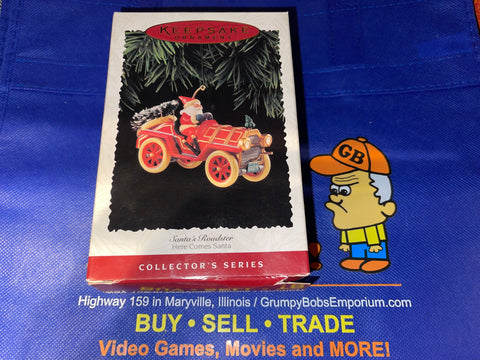 Santa's Roadster #17 (1995) (Here Comes Santa Series) (Collector's Series) (Hallmark Keepsake) Pre-Owned: Ornament and Box