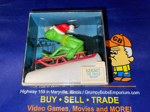 Kermit The Frog (1981)  Henson Associates, Inc (Hallmark Keepsake) Pre-Owned: Ornament and Box