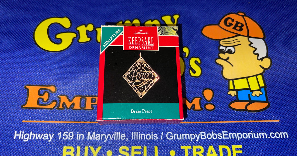 Brass Peace (1990) (Miniature) (Hallmark Keepsake) Pre-Owned: Ornament ...