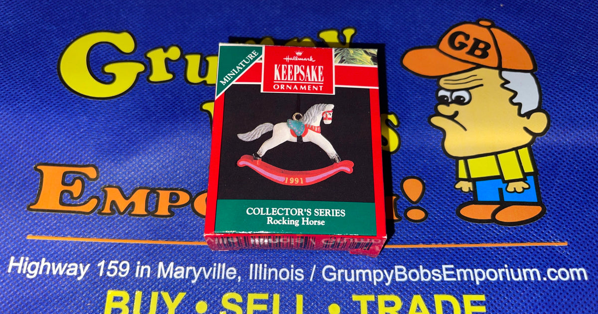 Rocking Horse #4 (Miniature) (1991) Collector's Series (Hallmark Keeps ...