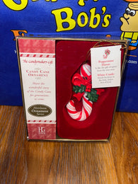 The Candymaker's Gift: Candy Cane (Heirloom Ornament Series) (Honor Gifts) Pre-Owned: Ornament and Box